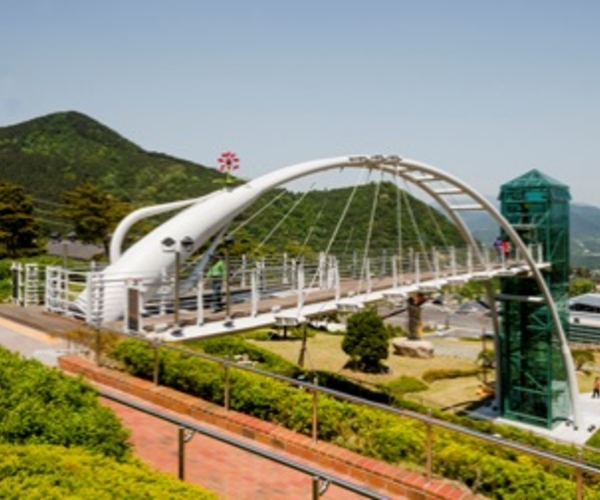 산청 의학엑스포 아치교