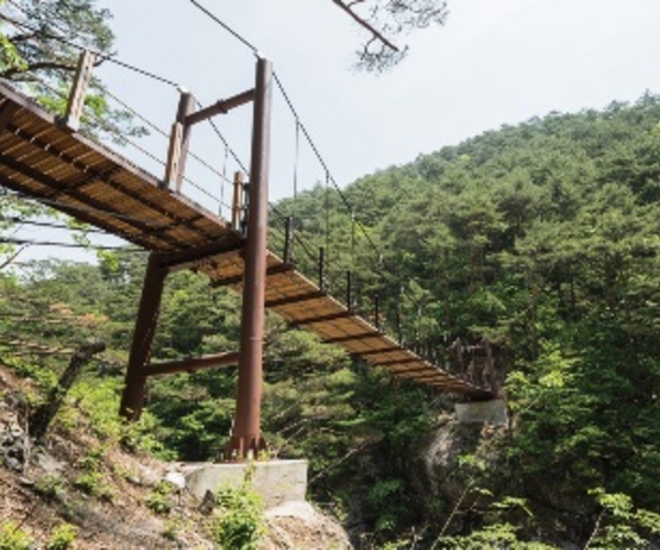 울산 신선계곡 출렁다리